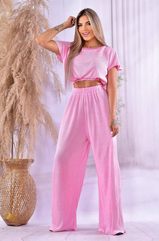 3-590 Conjunto satín trillado