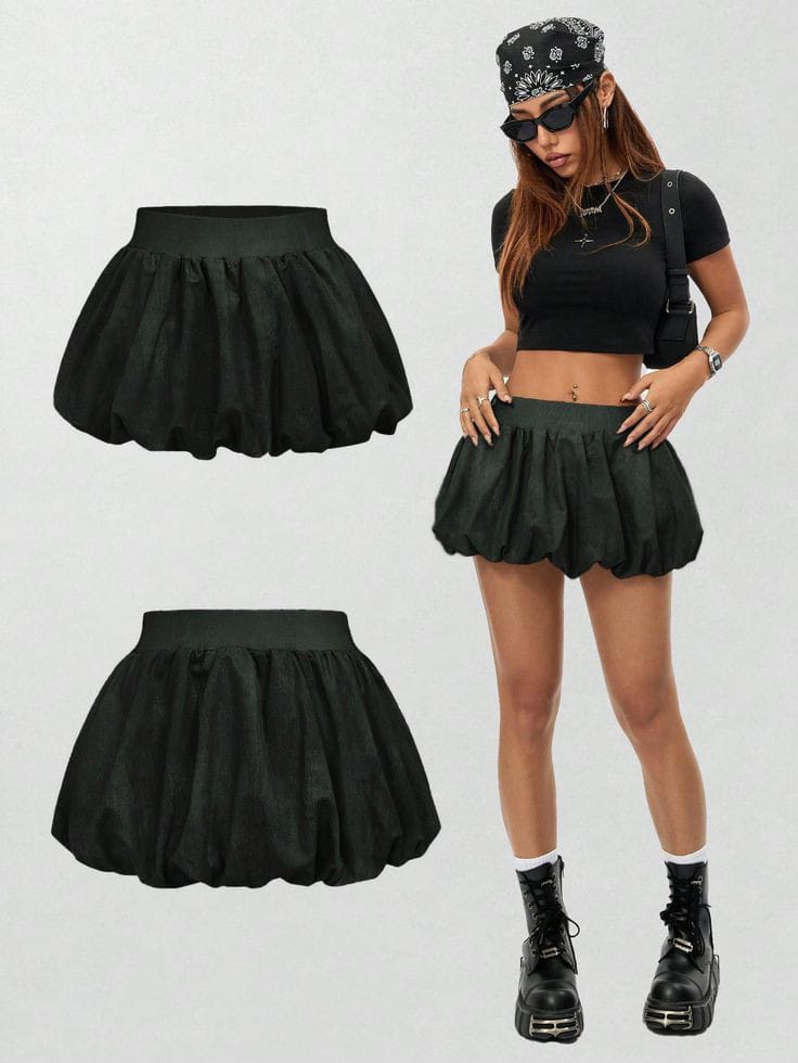 12-043 Ruffle Elegance Falda
