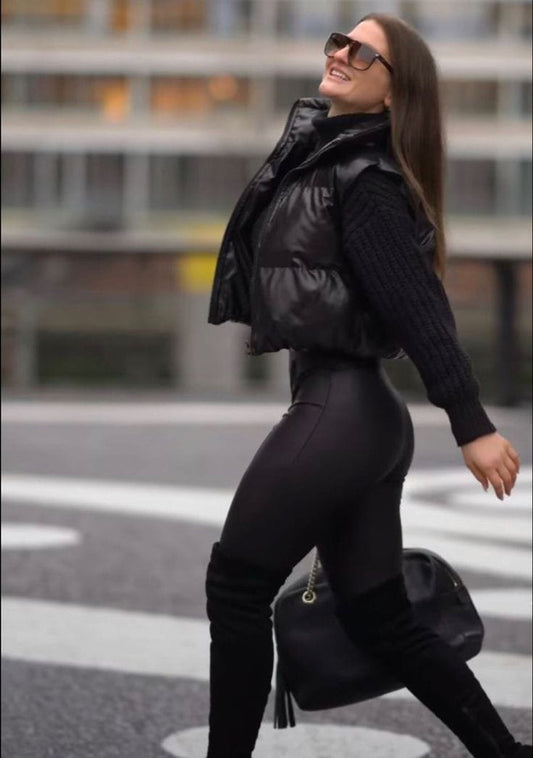 8-176 Chaleco: Chic Puffer