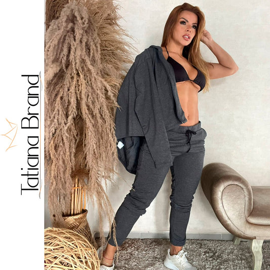 3-538 Conjunto jogger, buzo y top