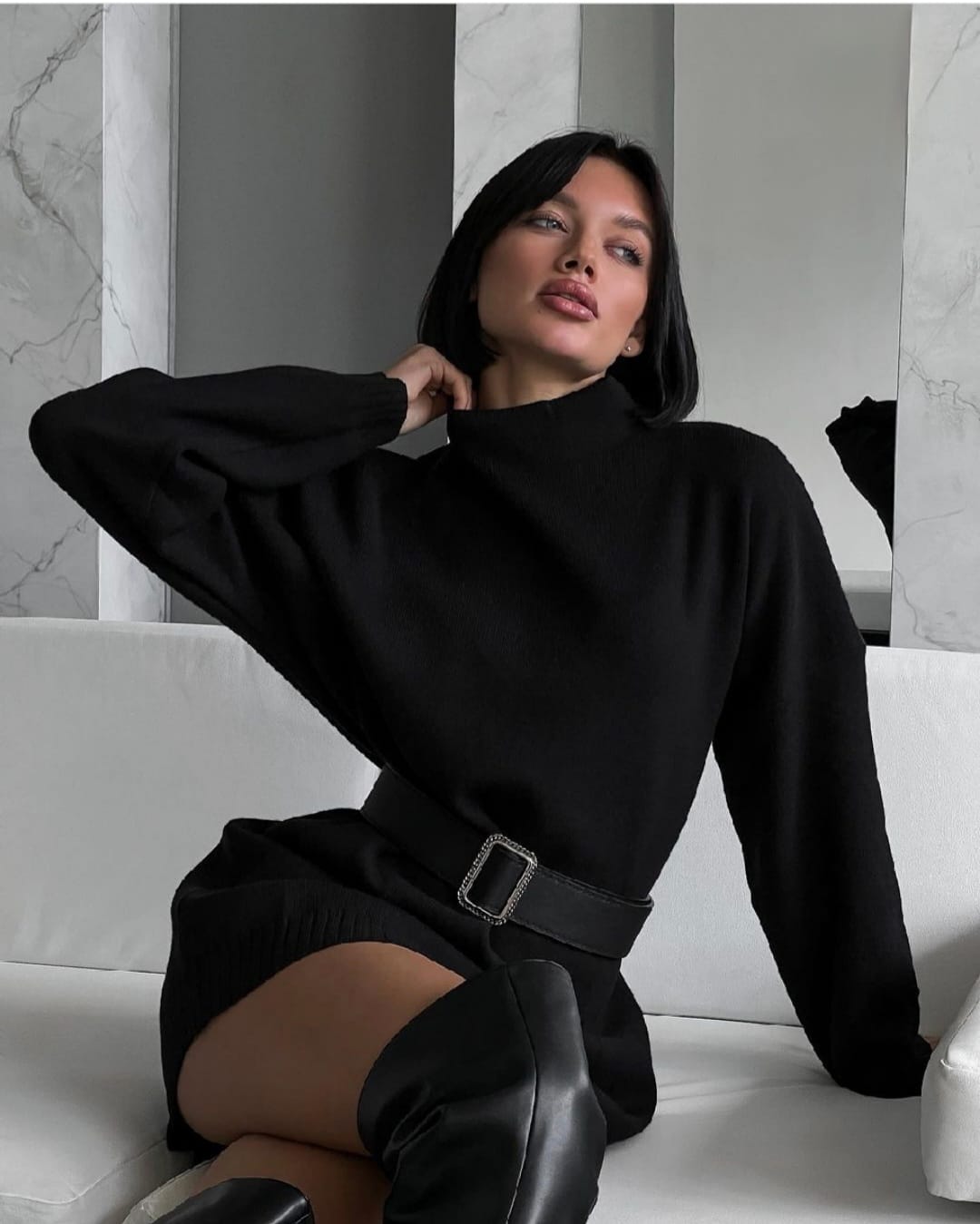 32-186 Vestido corto de hilo