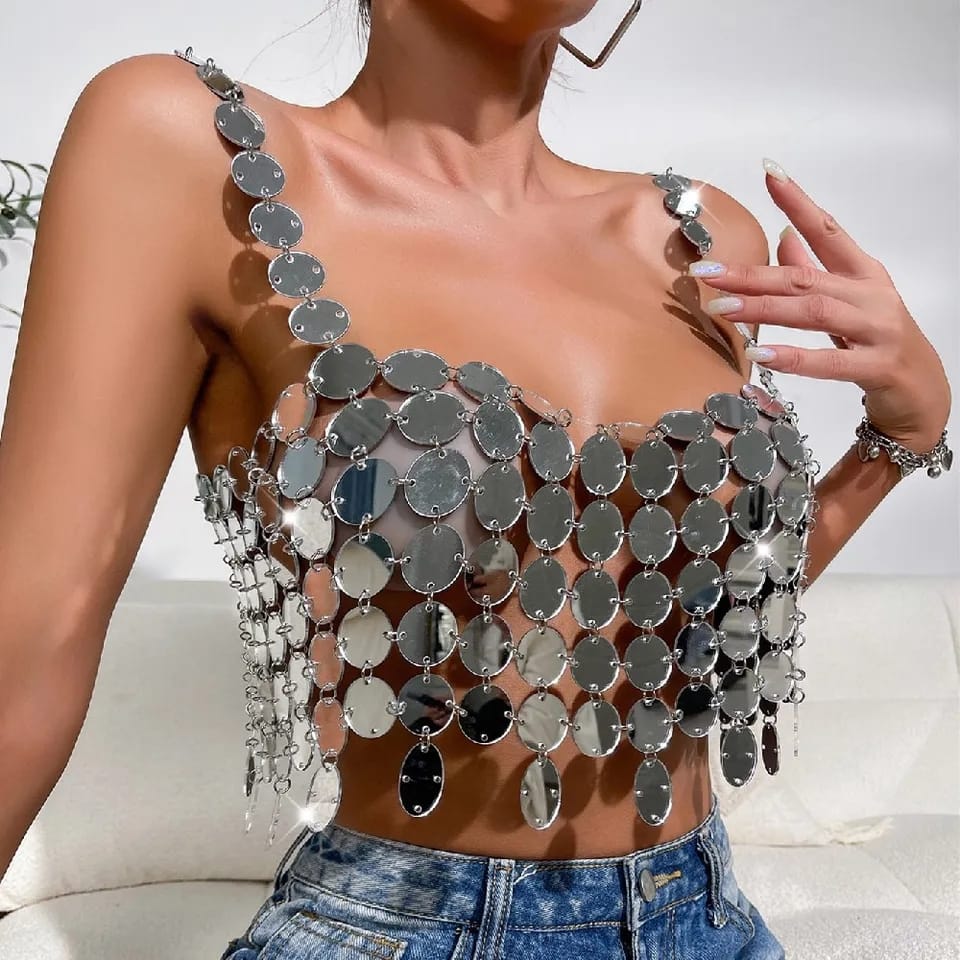 8-040 Blusa lentejuelas