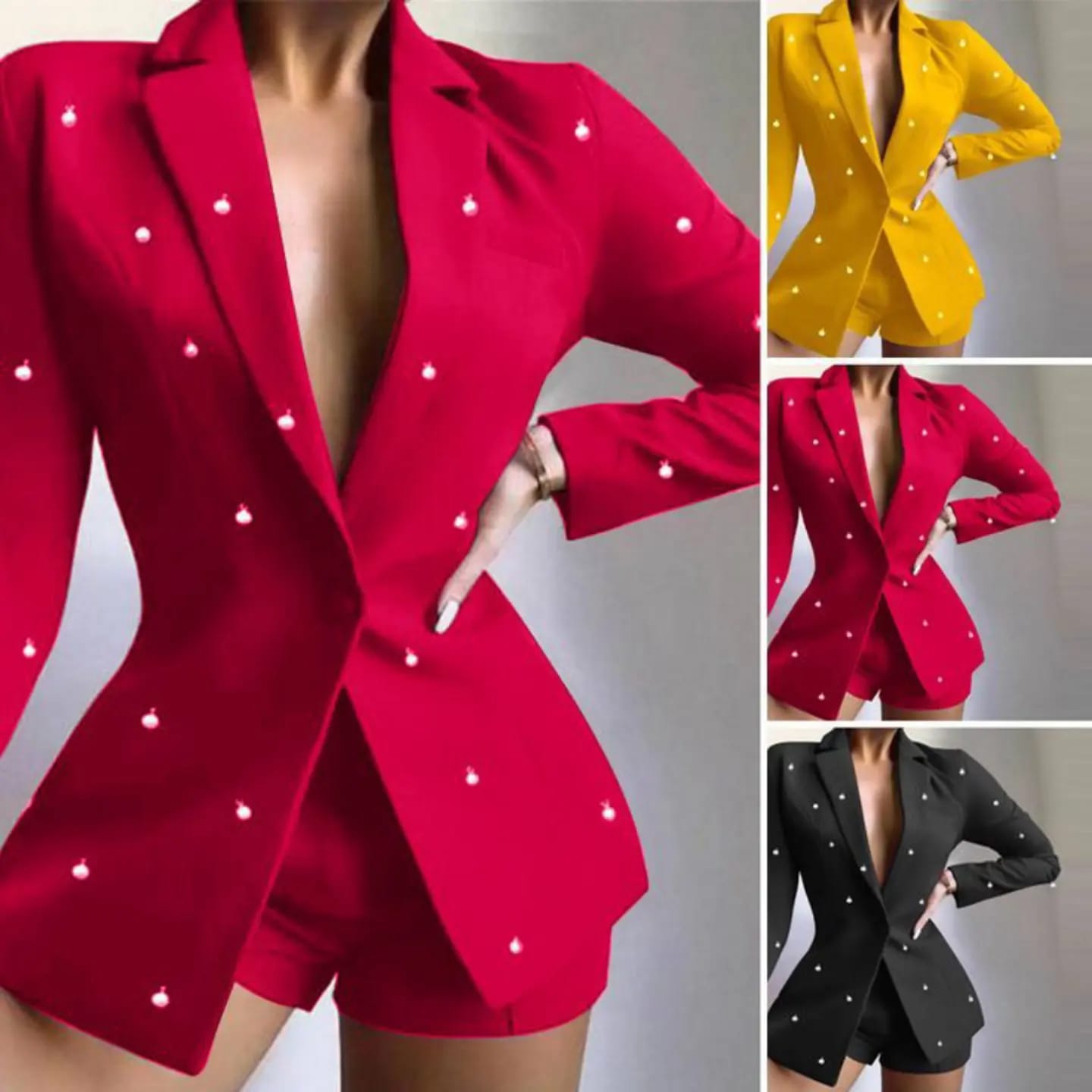 3-610 Conjunto blazer pearl