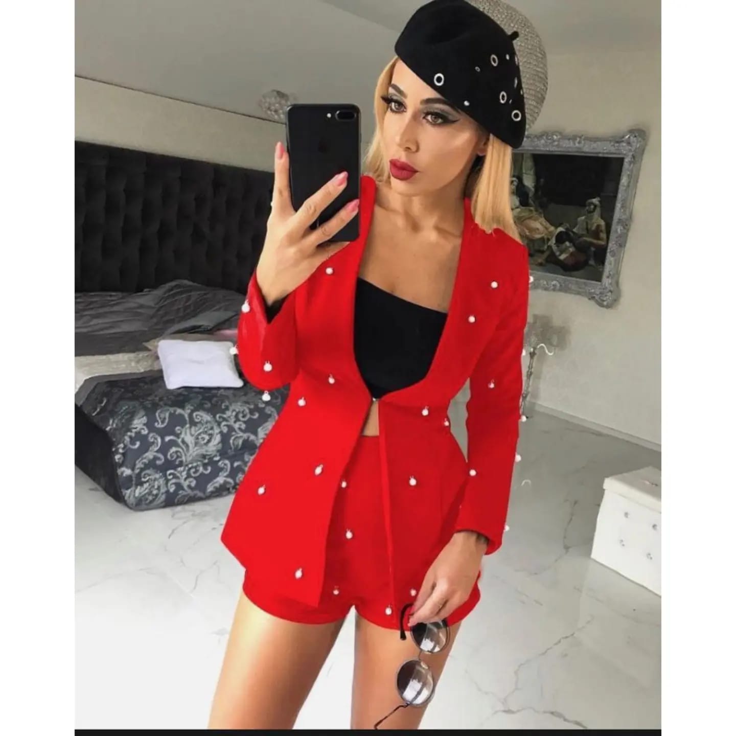 3-610 Conjunto blazer pearl