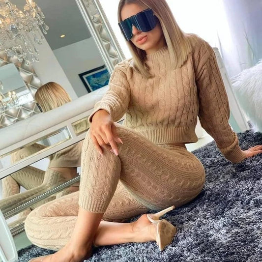 3-474 Conjunto en hilo buzo ajustado