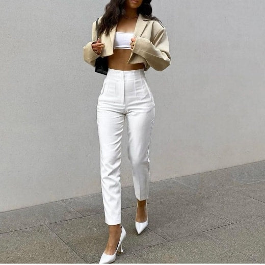 20-065 Pantalón pinzas