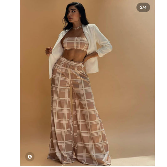 3-549 Conjunto cuadros con blazer