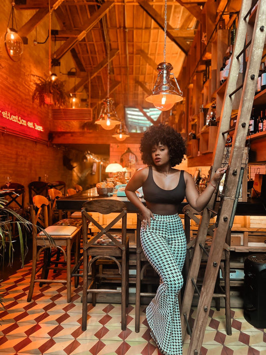 3-582 Conjunto pantalón gallineto