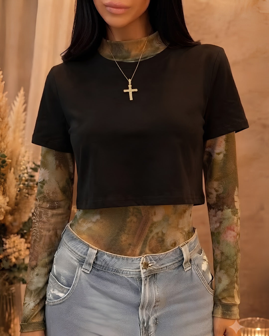 SET BRUMA FLORAL 8-174