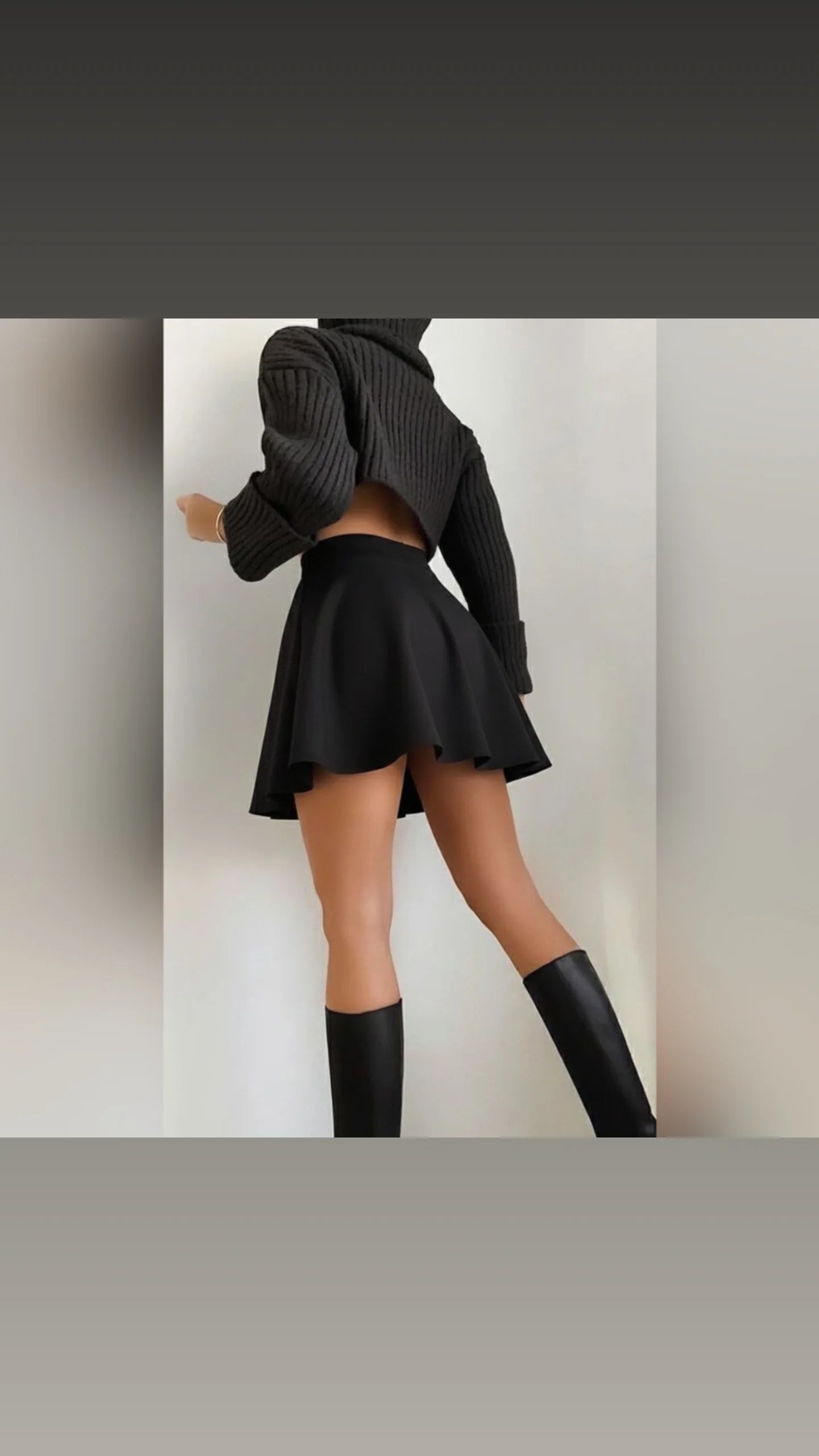 3-500(2) Falda negra