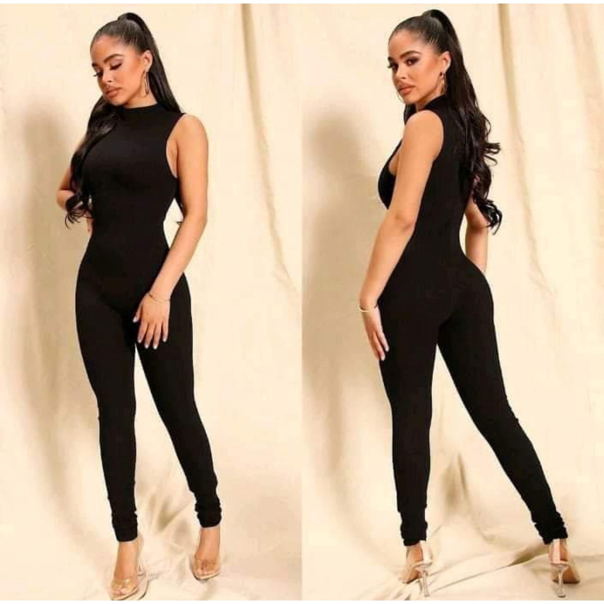 Corte V Leggins Con Cierre Atras Leggins Pantalones Con El Cierre